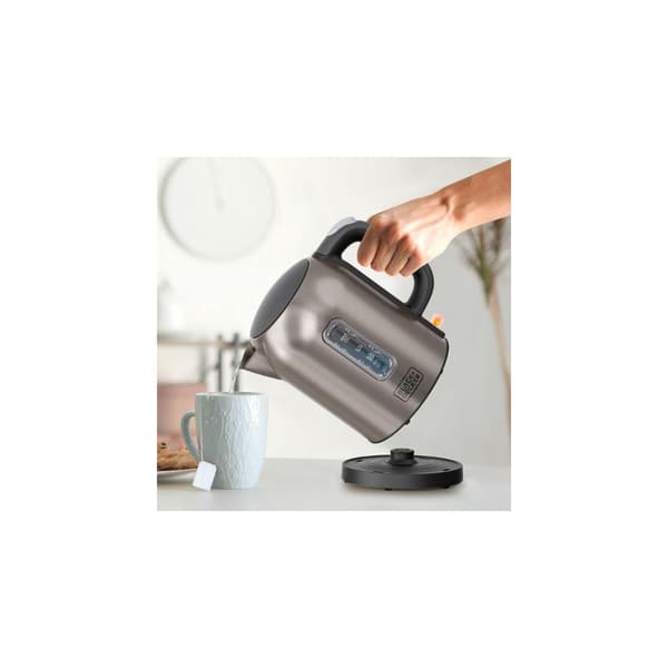 Vattenkokare BLACK&DECKER 2200W stål 1L