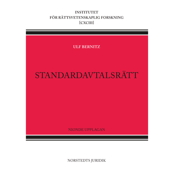 Standardavtalsrätt (häftad)
