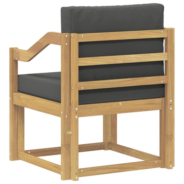 2 Stycke Utomhussoffset Polyester Vit och Antracit