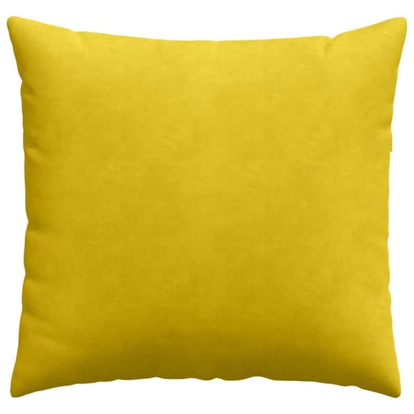 Sofakuddar 2 pcs Gul 45 x 45 cm Kordread tyg