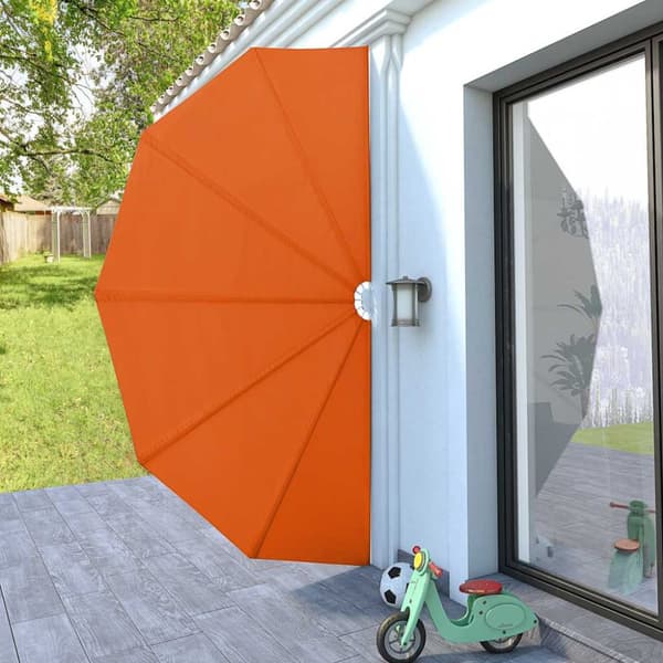 Sidomarkis för terrass terrakotta 200 cm