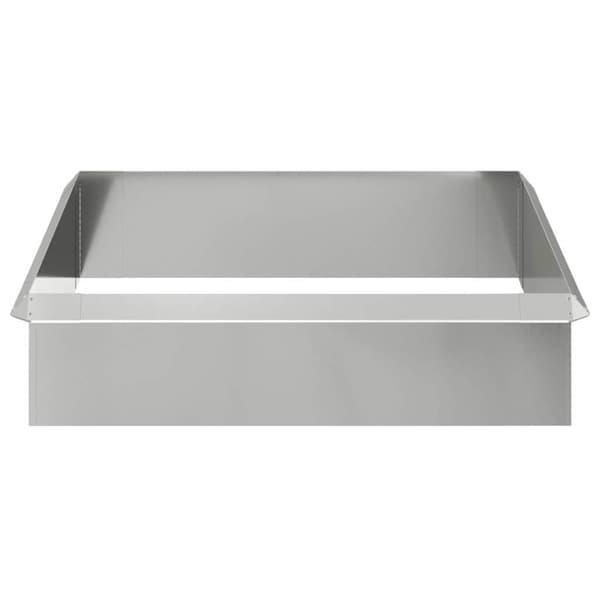 Snigelstaket 8 pcs Silver Galvaniserat Stål