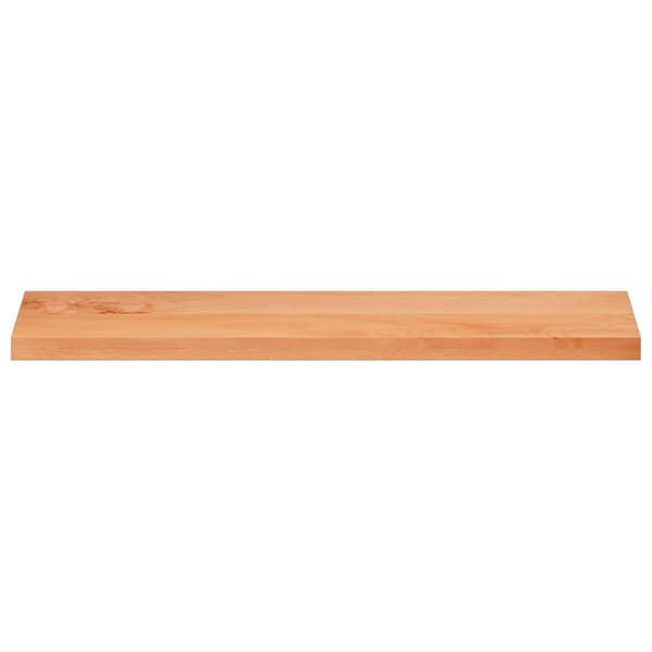 Trappsteg 2 st 110 x 30 x 2 cm Lack Massivt bokträ Rektangulär