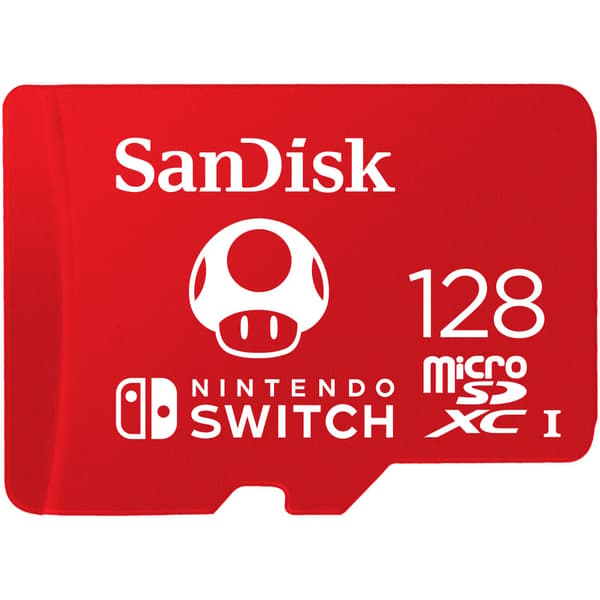 MicroSDXC Nintendo Switch 128GB UHS-I,100/90