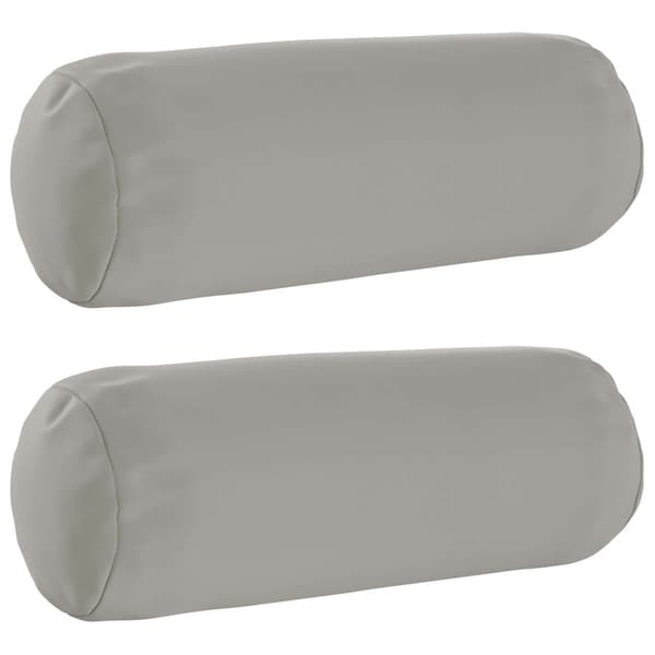 Kuddöverdrag 2 st HEERLEN Grå Ø 15 x 40 cm Polyester