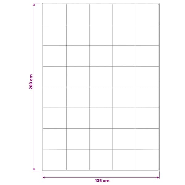 Täcke och kudde set 2 st 135x200 cm Vinter 450 GSM Ull Vit