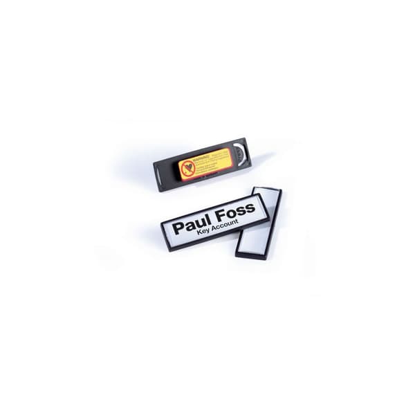 Namnskylt DURABLE magnet 17x67mm 25/fp
