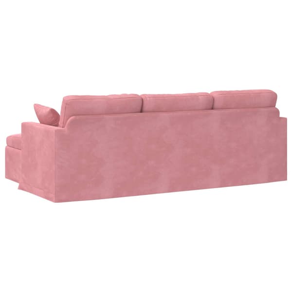 Soffa Rosa 228 x 134 x 80 cm Sammet