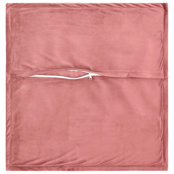 Kudde med kudde HOUTEN 2 st Rosa Sammet