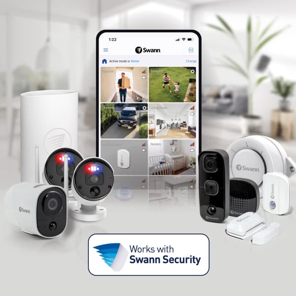 Swann Buddy4K Videodörrklocka med SwannShield AI röstassistent