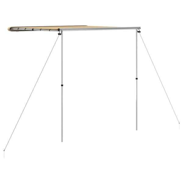 Husvagnsmarkis 2x2x2,15 m beige
