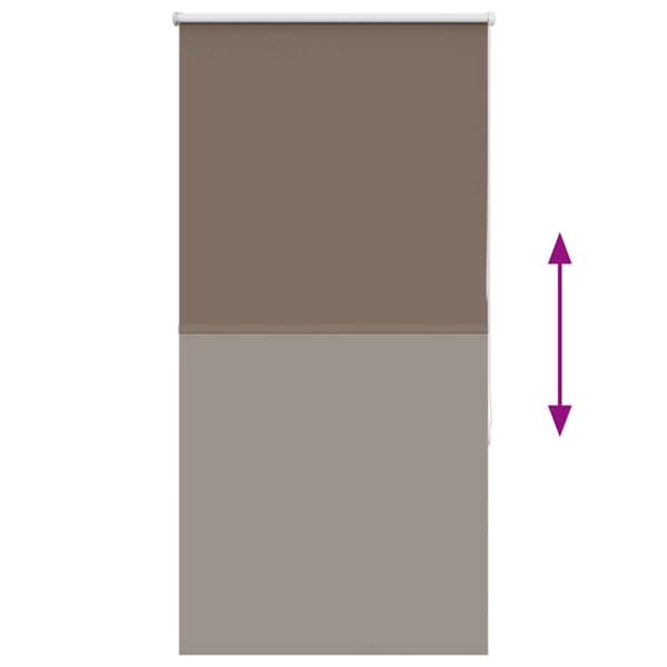 Mörkläggningsgardin kaffe 80x150 cm tyg bredd 75,7 cm polyester