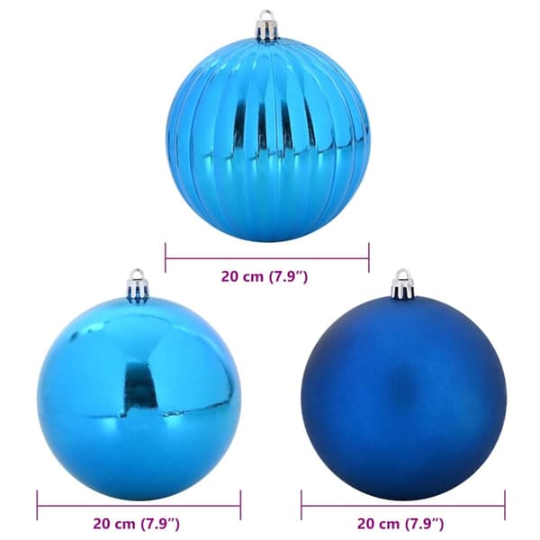 Julkula Set XXL 4 pcs Blå Plast