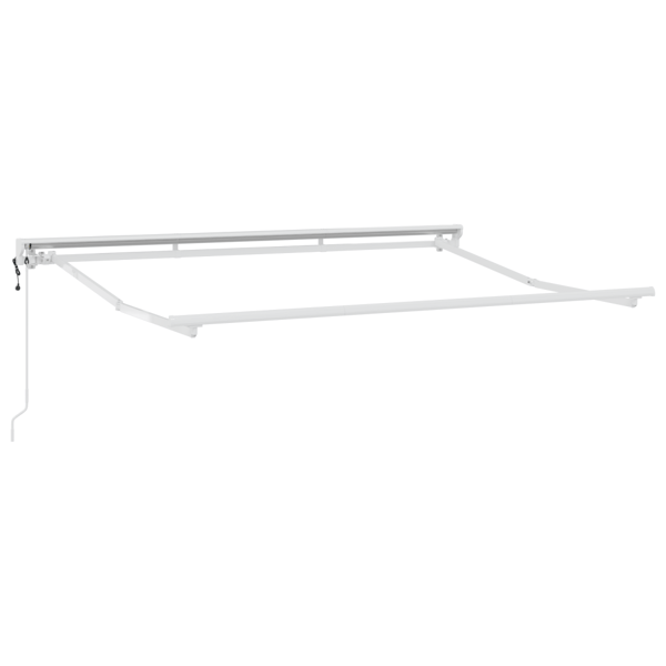 Utfällbar markis Kräm 300 x 200 cm Polyester och aluminium
