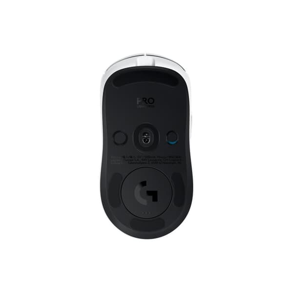 Logitech G PRO 2 - mus - gaming - 2.4 GHz, USB - vit