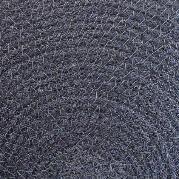 Jute Placemats 6 st Mörkgrå 100% Tossa Jute