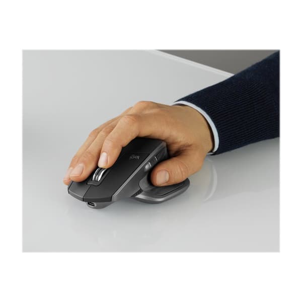 Logitech MX Master 2S - Bluetooth Edition - mus - 2.4 GHz, Bluetooth - grafit