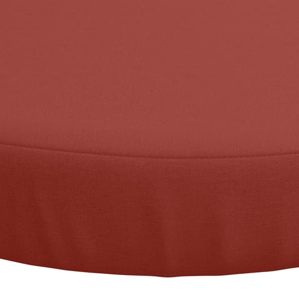 4-delade Sittdynor SOEST 4 st 100% Polyester Röd Ø 40 x 7 cm