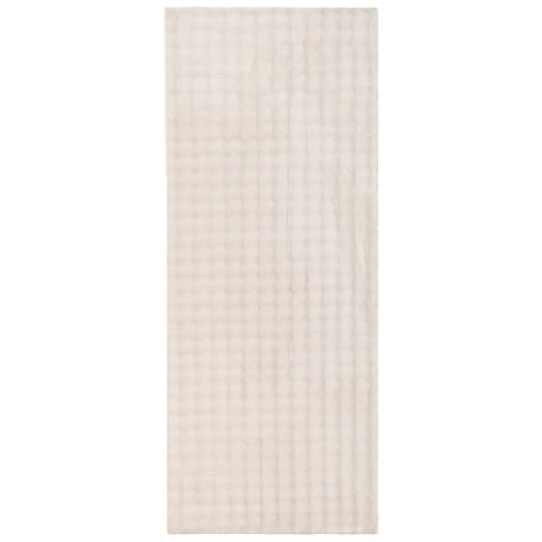 Områdesmattor Rektangulär SIROLO Beige 150 x 80 cm Polyester