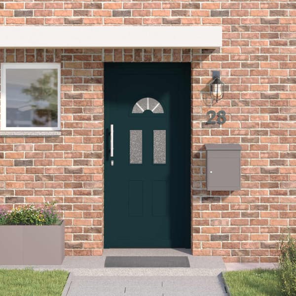 Framdörr Antracit 110 x 210 cm PVC