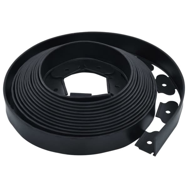 Flexibel gräskant med 30 spett 10 m 5 cm