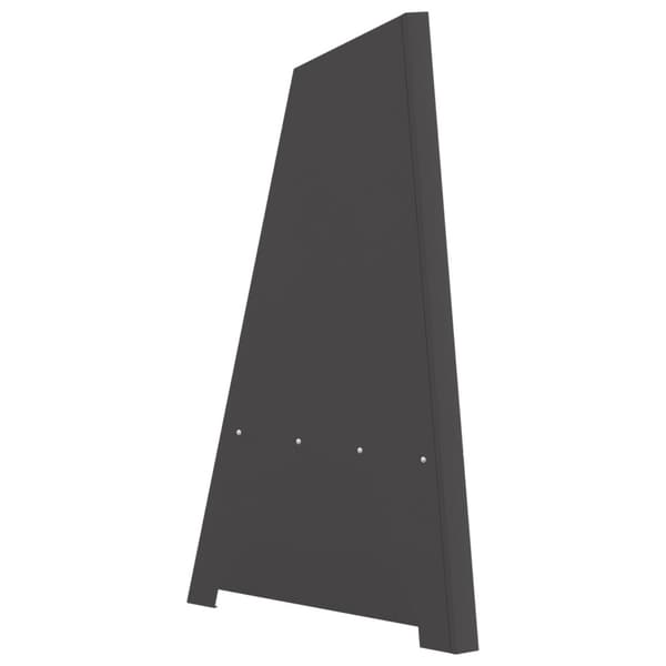 Eldstad Svart 50 x 50 x 95 cm Stål