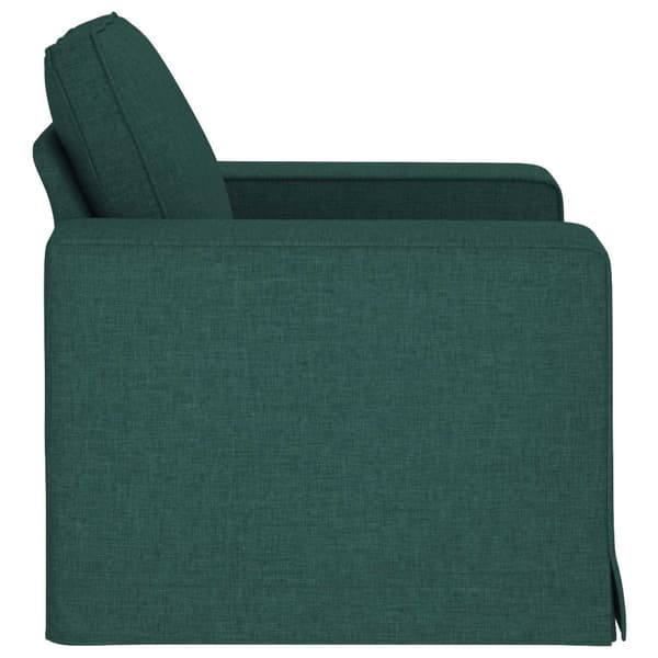Soffa Mörkgrön 103 x 80 x 82 cm tyg
