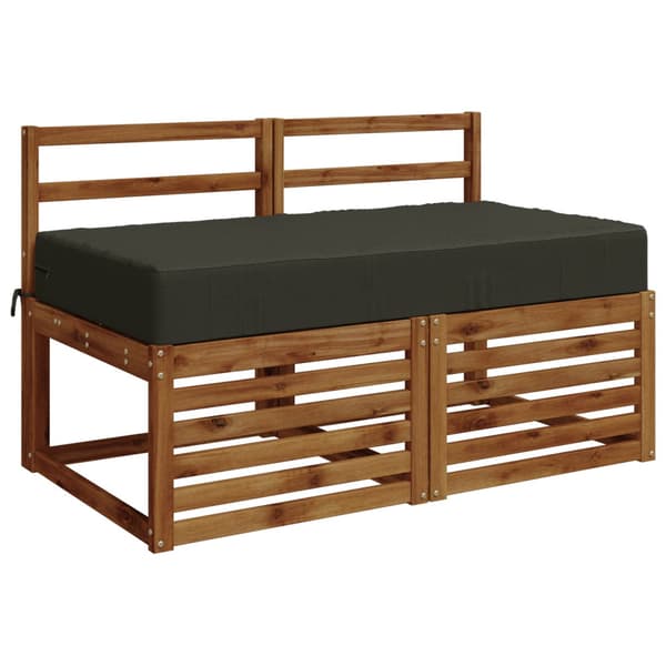 Sittkudde SOEST 100% Polyester Antracit 120 x 80 x 15 cm