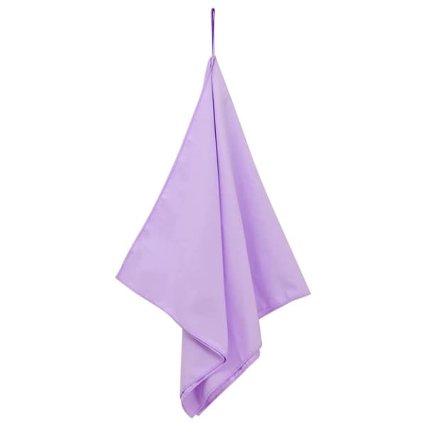 Sporthanddukar 2 pcs Lila 100 x 50 cm Polyester och polyamid