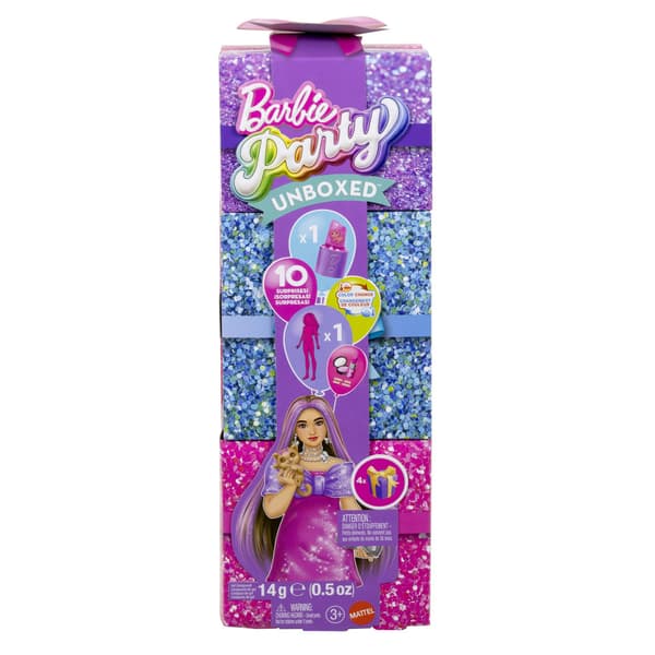 Barbie GlamParty Unboxed kurvig rosa