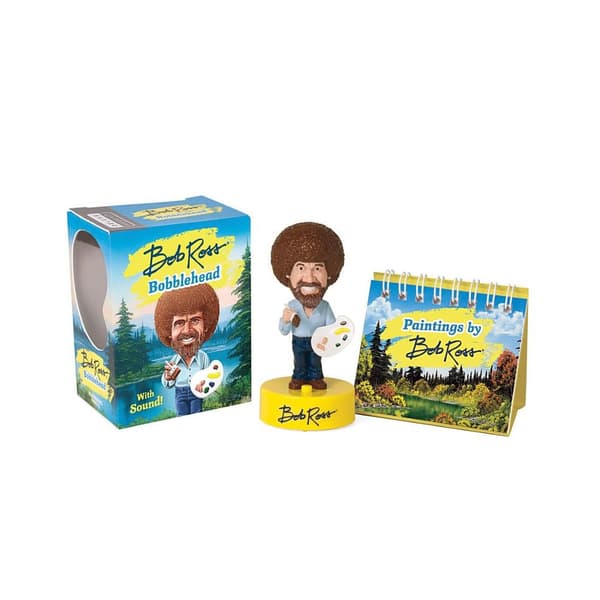Bob Ross Bobblehead (häftad, eng)