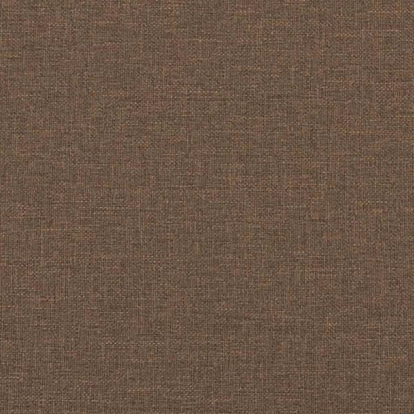 2-sitssoffa brun 180x77x82 cm tyg