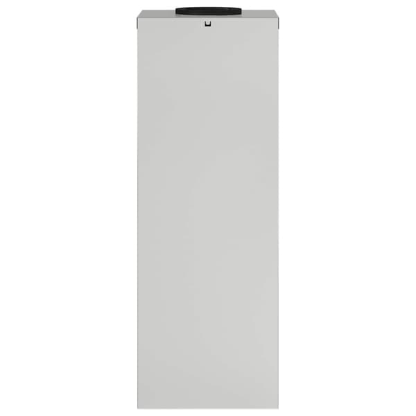 Solcell LED-vägbelysning 2 pcs Silver Galvaniserad