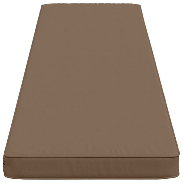 2-delade Bänk Kuddar VUGHT 2 st 100% Polyester Taupe