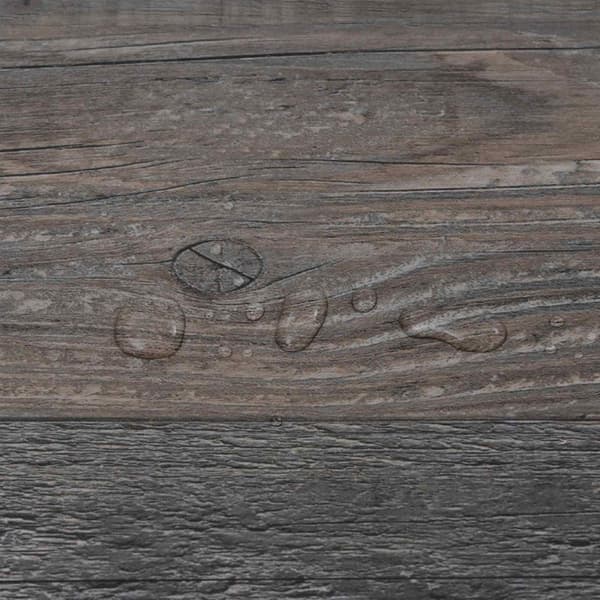Golvplankor 36 pcs Brun 5,02 m² PVC