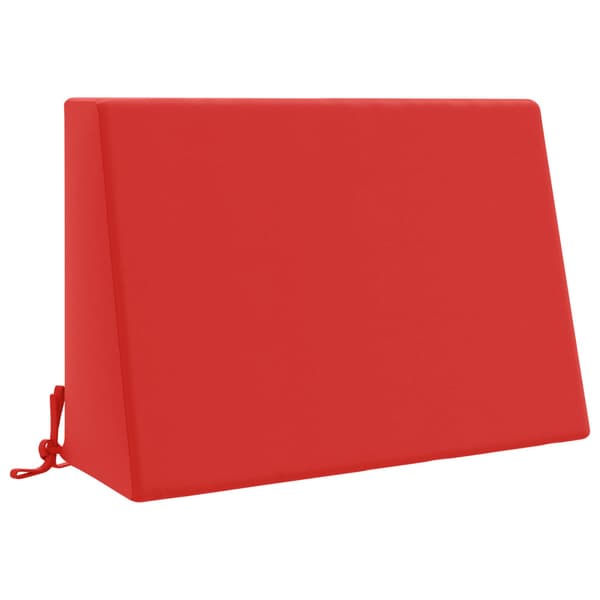 Ryggkudde SOEST 100% Polyester Röd 60 x 20 x 40 cm