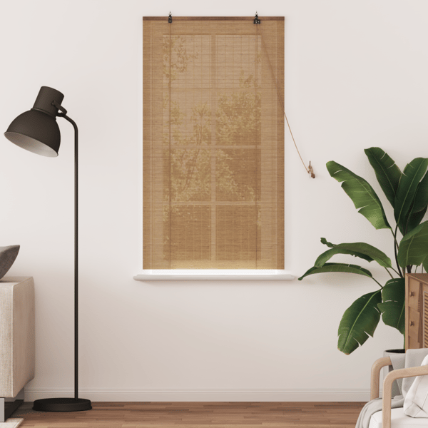 Rullgardin Brun 80 x 160 cm Bambu