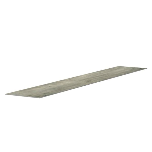 Väggpaneler träimitation grå PVC 4,12 m²