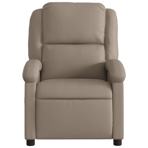 Reclinerfåtölj cappuccino konstläder