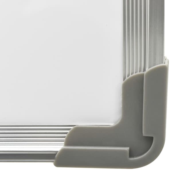 Magnetisk whiteboard vit 60x40 cm stål