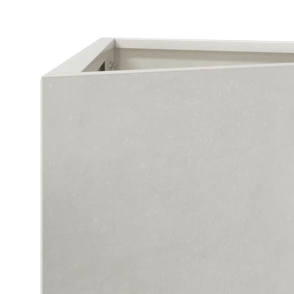Odlingslådor 2 st triangulär 40x34,5x75 cm rostfritt stål