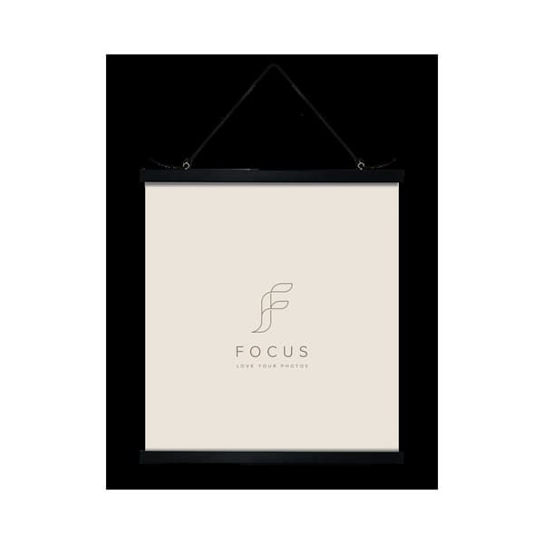 Focus Poster Hanger Magnetic Black 71cm