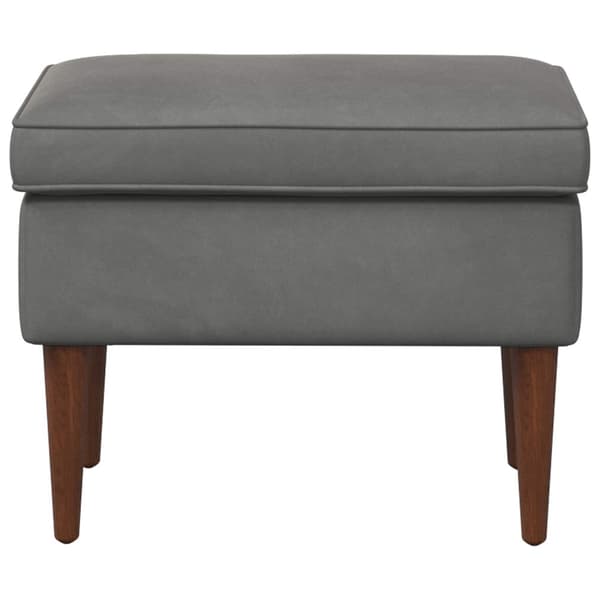 Fotpall Mörkgrå 55 x 35 x 41 cm Sammet