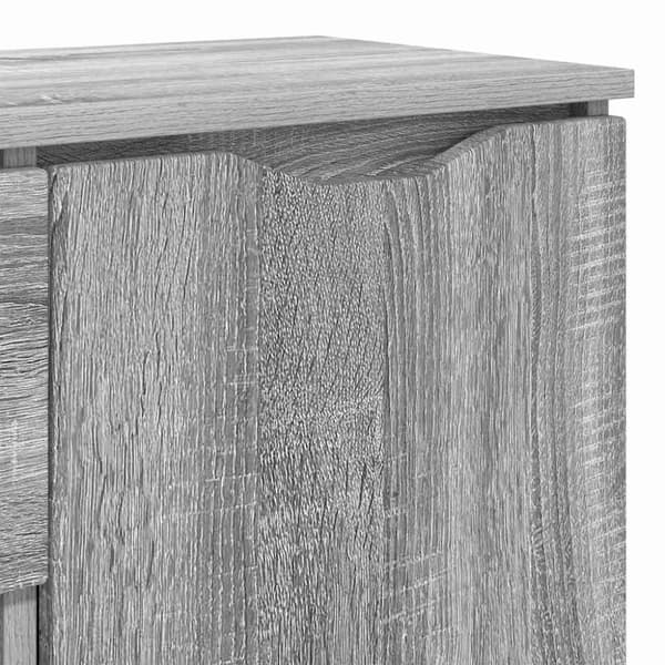 Sideboard Grå Sonoma 100 x 30 x 65,6 Konstruerat trä