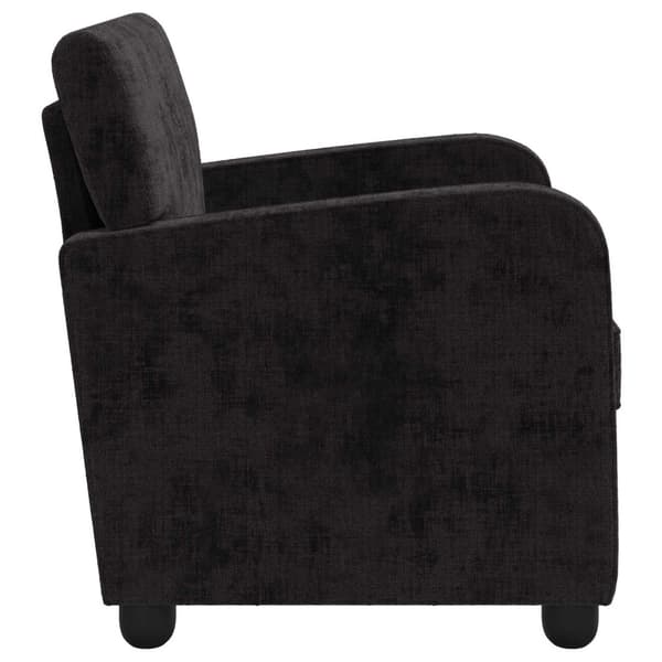 Fåtölj Svart Chenille