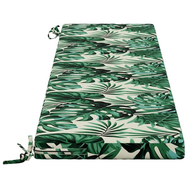 2-delade Bänk Kuddar SOEST 2 st 100% Polyester Bladmönster