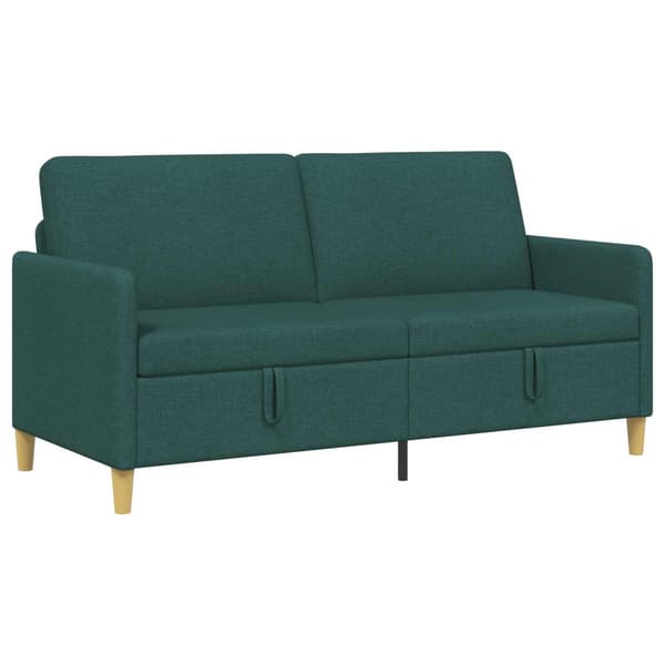 Soffa med förvaring Mörkgrön 172 x 78 x 87 cm Polyester