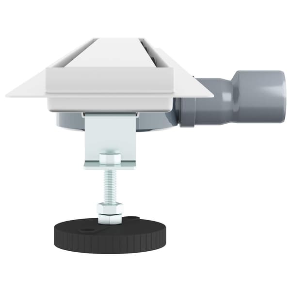 Duschavlopp 2-i-1 med 360° Siphon Silver 100 cm
