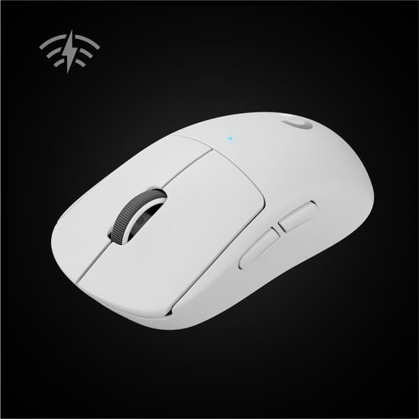 Logitech G Pro X Superlight datormöss högerhand RF Trådlös 25600 DPI