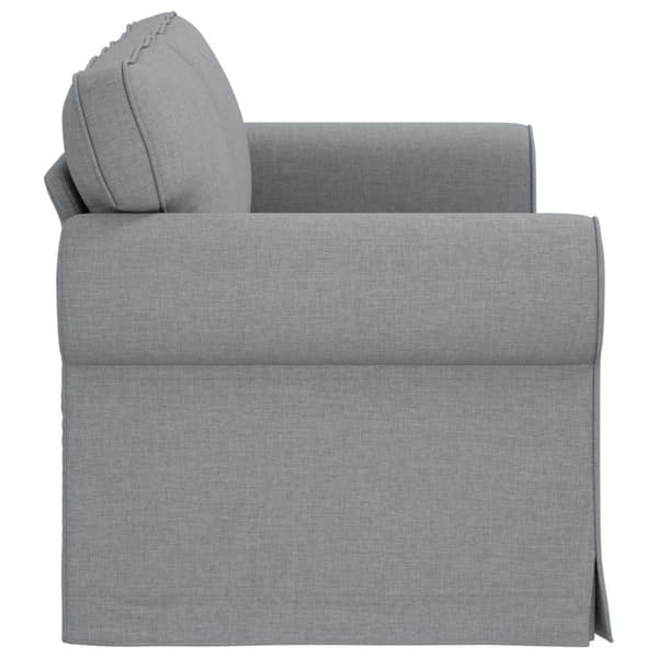 Soffa Ljusgrå 175 x 82 x 80 cm tyg